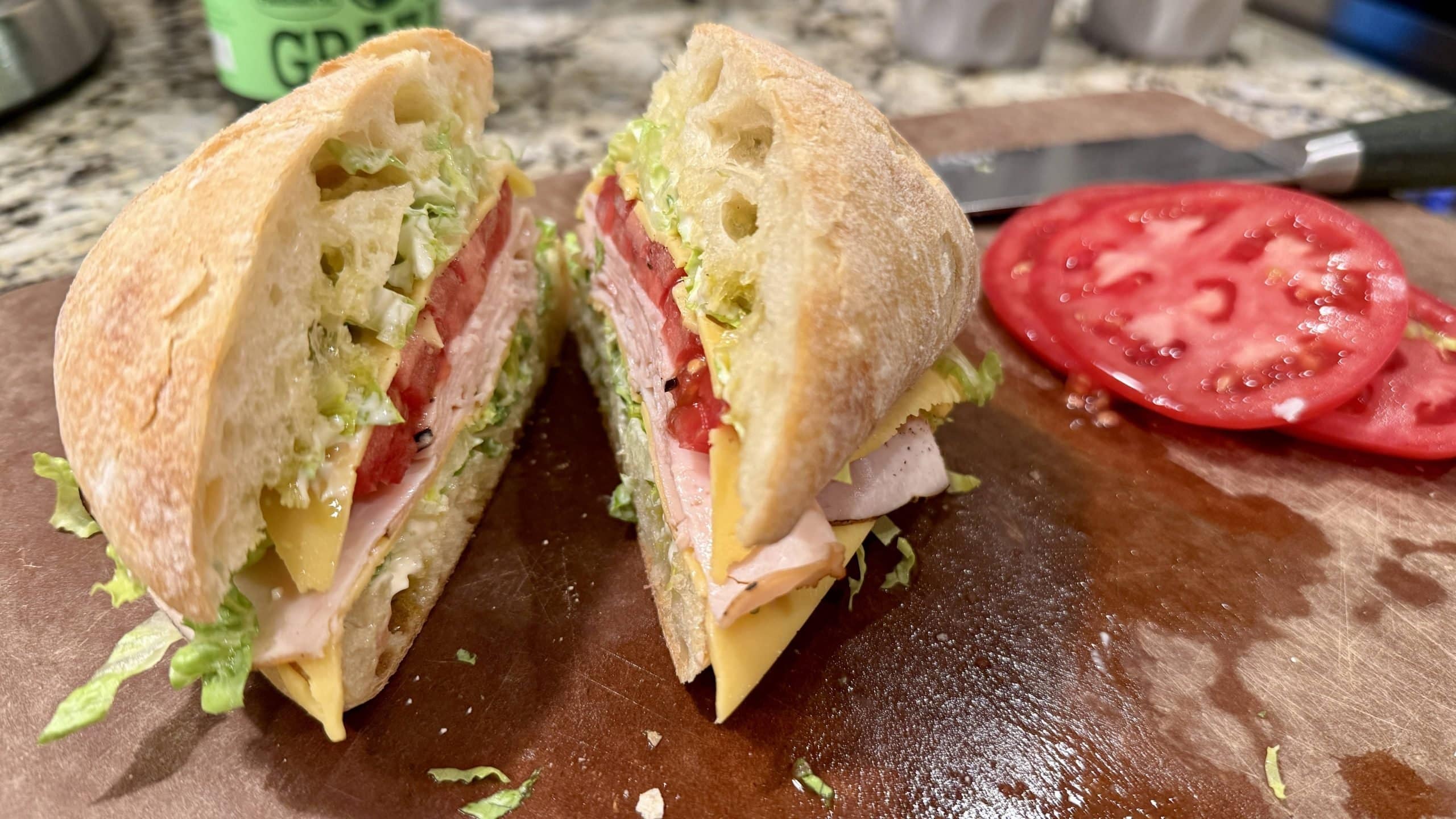Toasted Ciabatta ~n~ Turkey